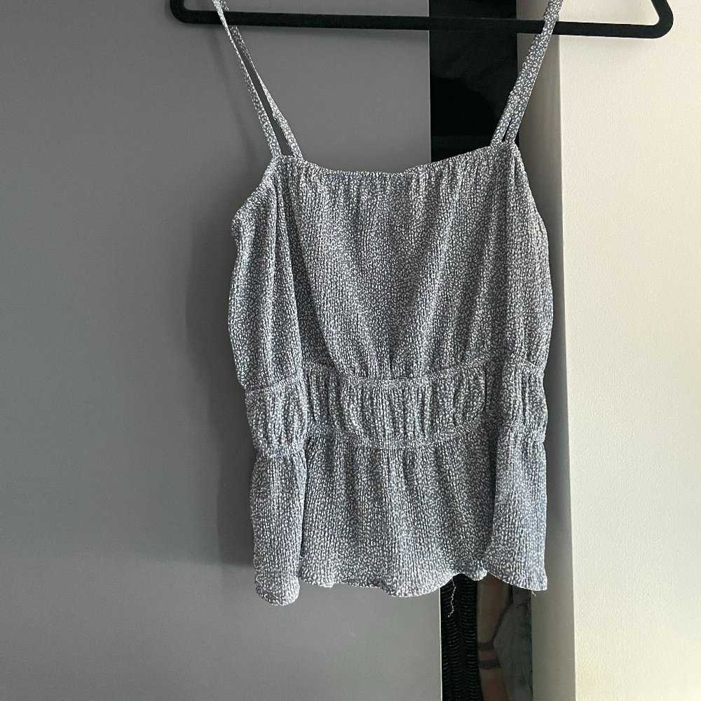 Le Lis peplum style tank top size M (Never Worn!)